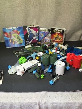 Vintage 1986 Construx Military Series 6021 CX21 Interceptor